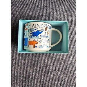 NEW Starbucks Mug Been There Series MAINE 2019 Full Size 14 Oz. Collectible NIB